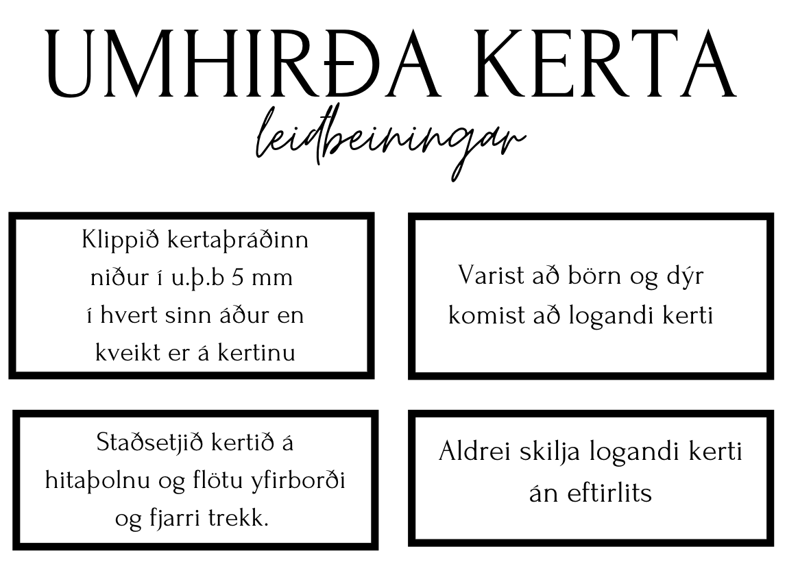 Bakki með kertaáhöldum